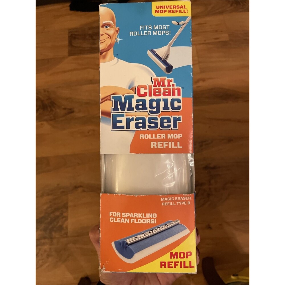 Mr. Clean 46841, Magic Eraser Roller Mop Refill, Type B